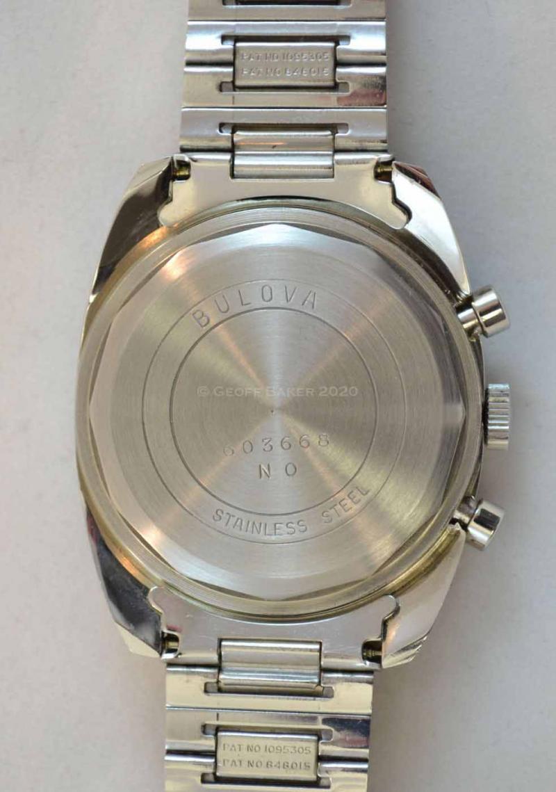Geoffrey Baker 1970 Bulova Chrongraph watch 07 1 2020 5