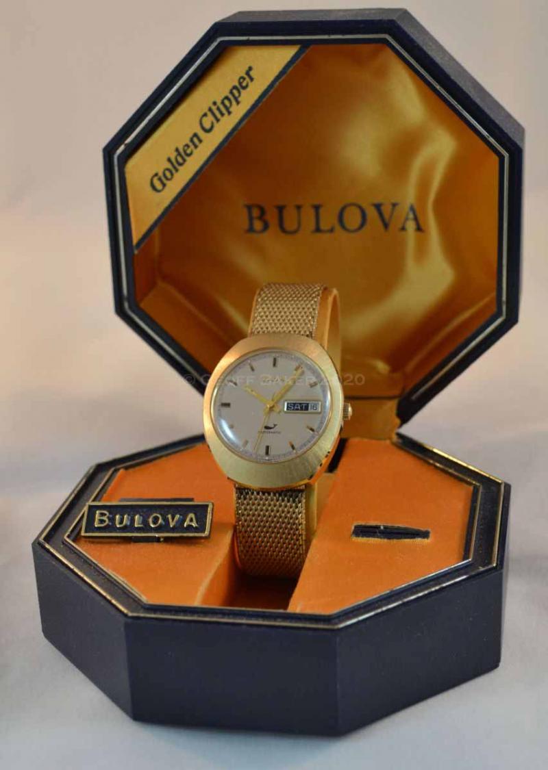 Geoffrey Baker 1970 Bulova Golden Clipper D 5 6 15 2020