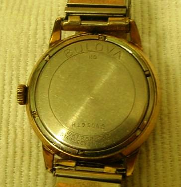 1970 Bulova watch