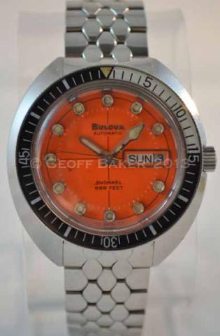 1971 Bulova Oceanographer V Snorkel Geoffrey Baker 03 05 2013