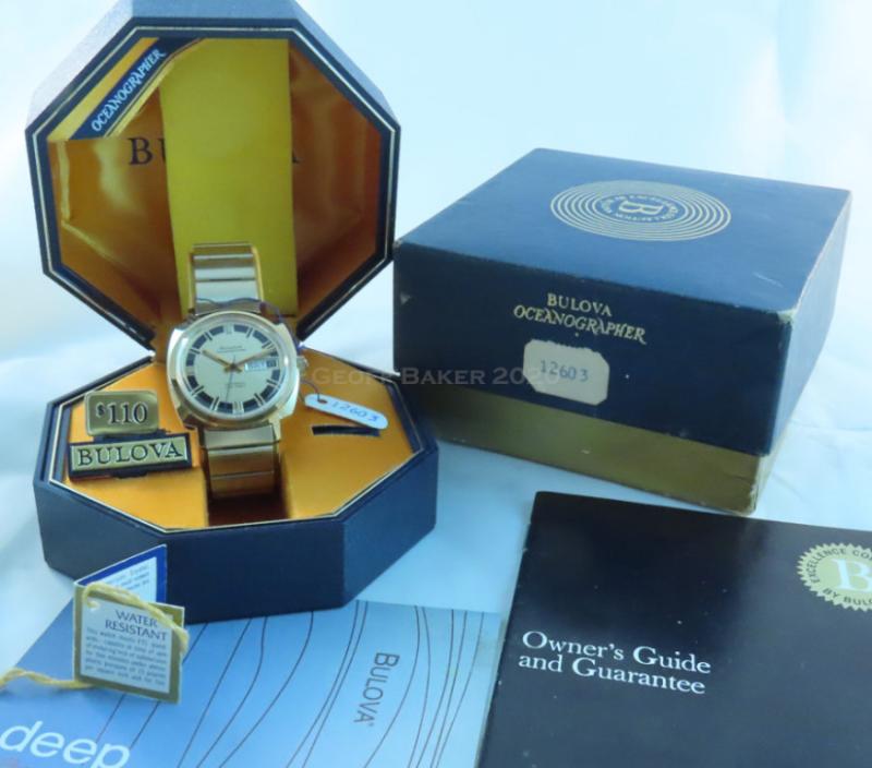 1971 Bulova Oceanographer O 5 Geoffrey Baker 11/11/2020