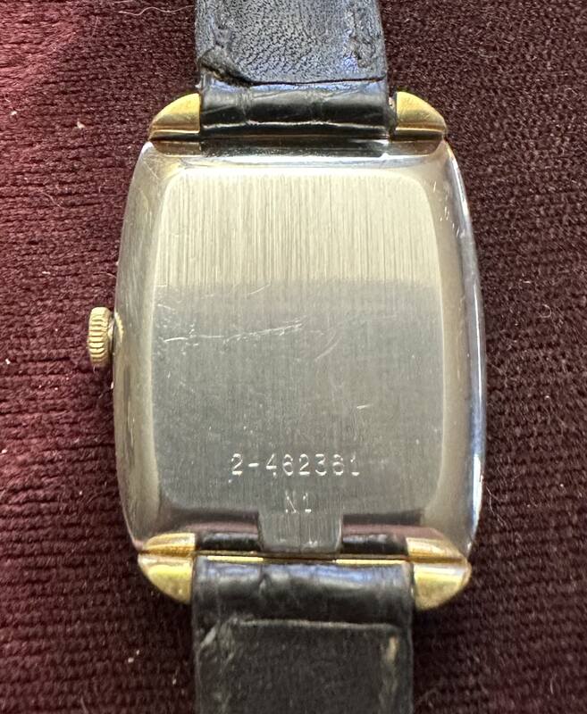 1971 Bulova ladies unknown case back