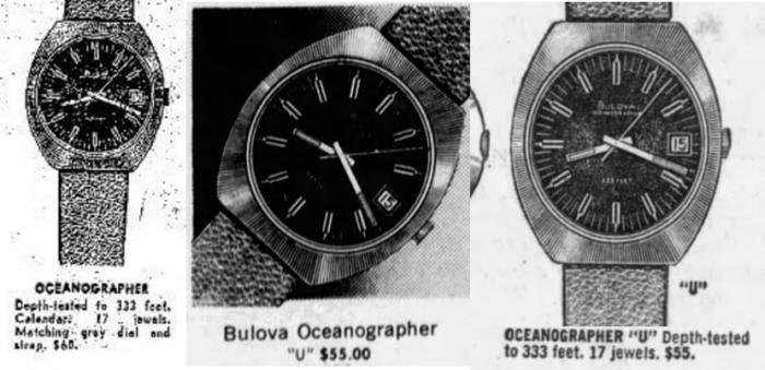 Bulova Watch advert
