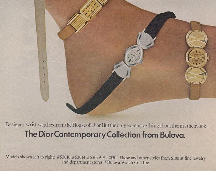Bulova Watch advert