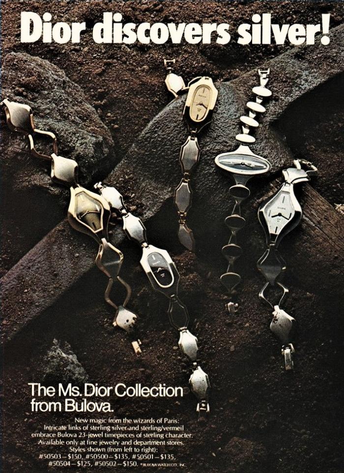 Bulova Watch advert