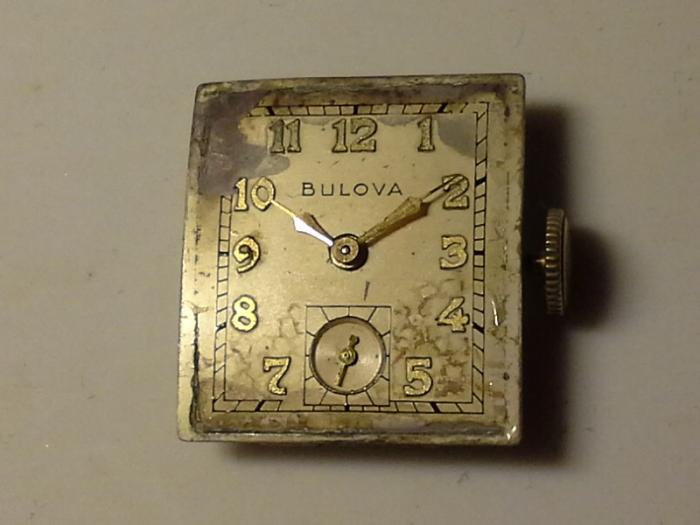 Bulova Watch advert