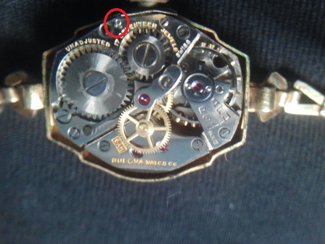 1940 Bulova watch