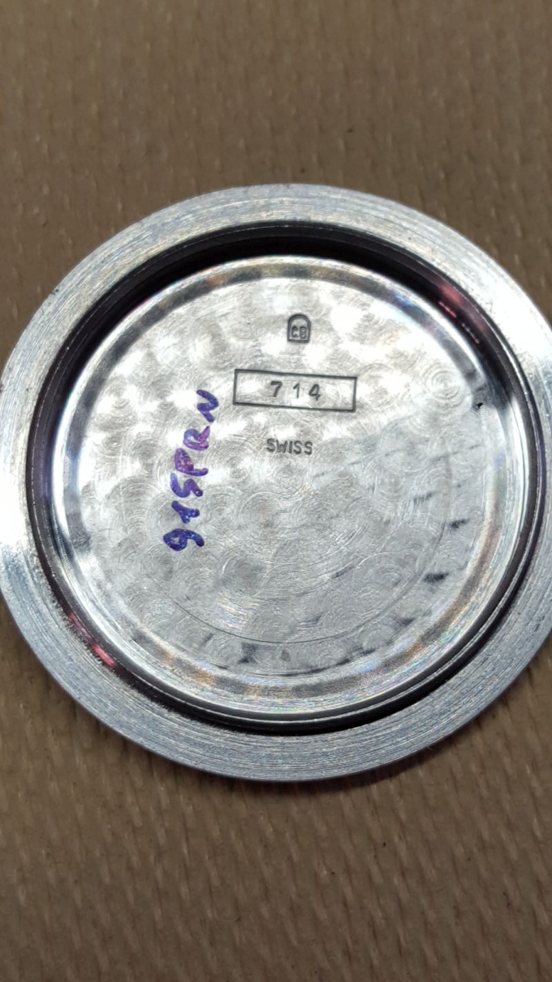 inside of back with case number