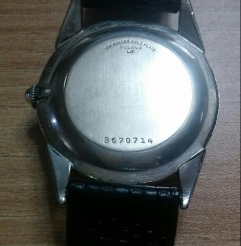 1956 Bulova watch