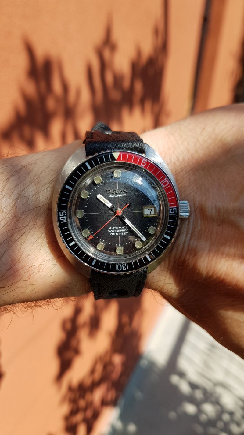 on the wrist