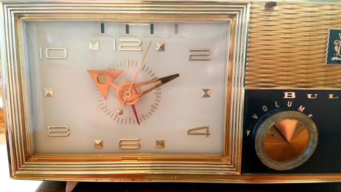 1959 Bulova Clock Radio