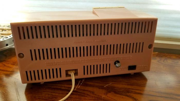1959 Bulova Clock Radio