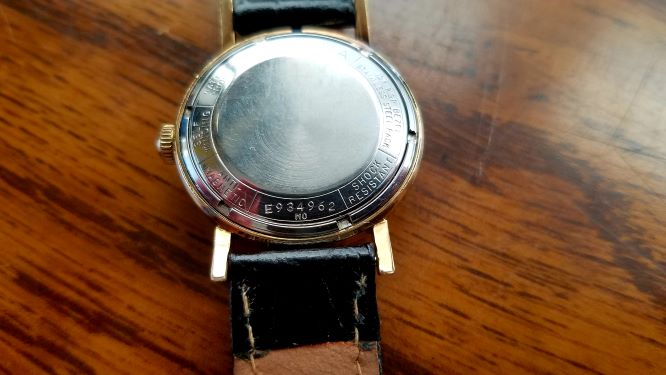 [field_year-1960] Bulova watch caseback