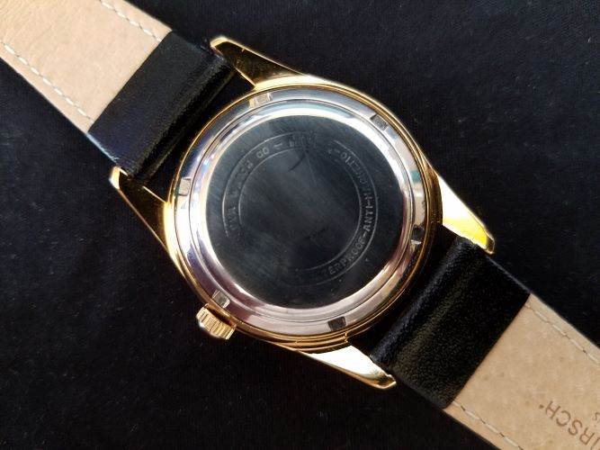 [field_year-1961] Bulova 30 Jewel Caseback Outside