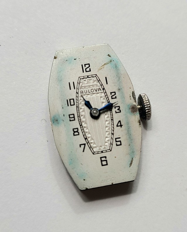 1930 Bulova Ladies Unknown 10-9-20 Dial
