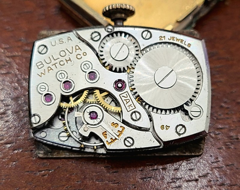 1949 Bulova HE NN 1-23-21 Mvt