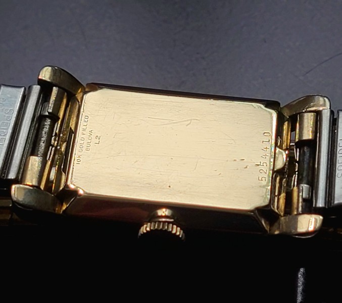 1952 Bulova His Excellency D Back