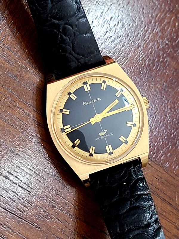 1970 Bulova Golden Clipper K 9-2-21 L