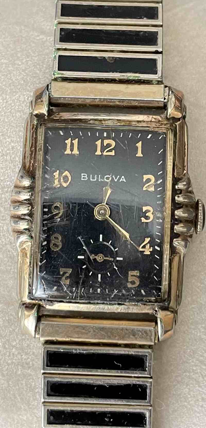 Front of watch