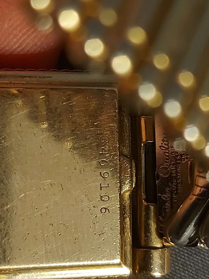 Case serial number