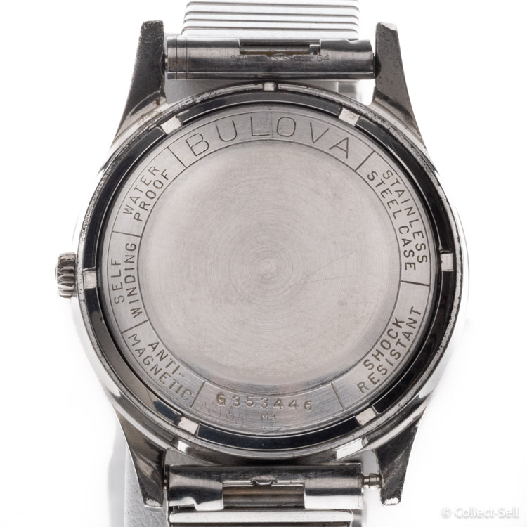 Bulova 1963 Selfwinding 23 Jewels Case Back