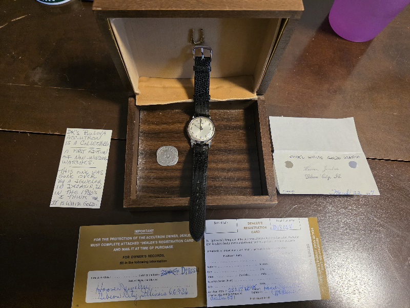 Case and original paperwork