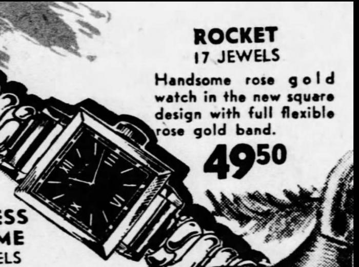 Bulova Watch advert