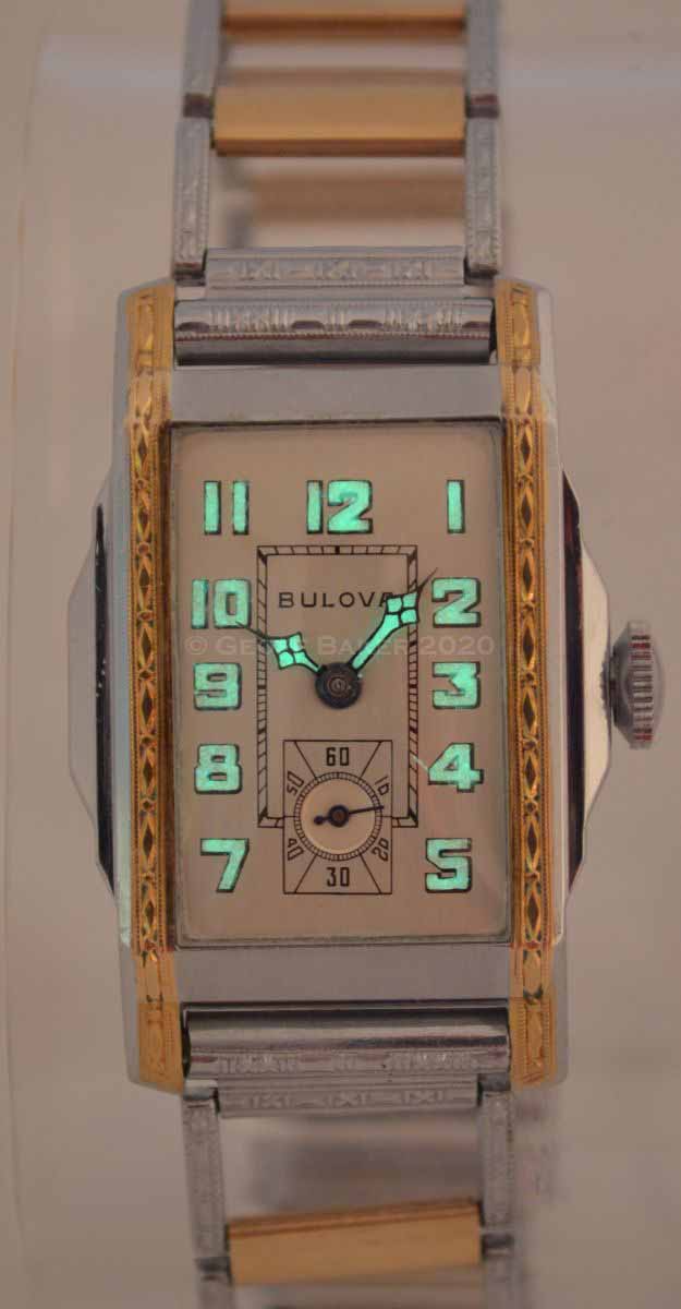 Geoffrey Baker 1932 Bulova Yellow and White Watch 5 06/16/2020