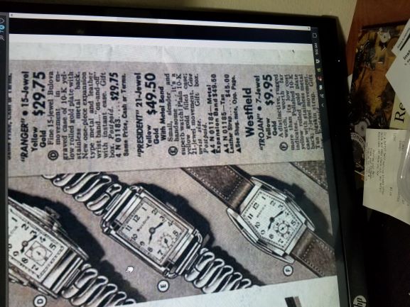 Bulova Watch advert