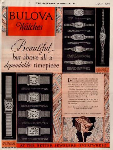1929 Bulova watch