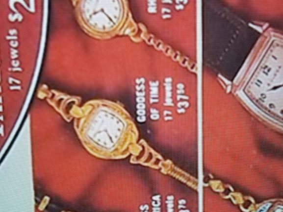 Bulova Watch advert