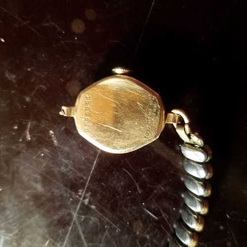 back Bulova watch