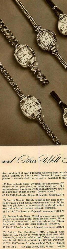 Bulova Watch advert