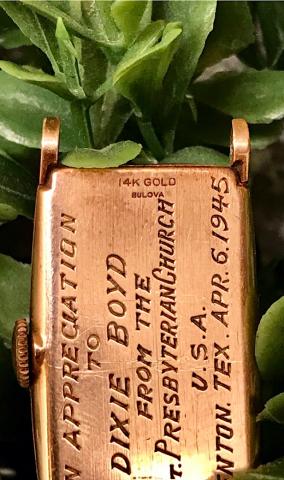 1944 Bulova watch