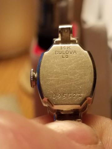 1950 Bulova watch
