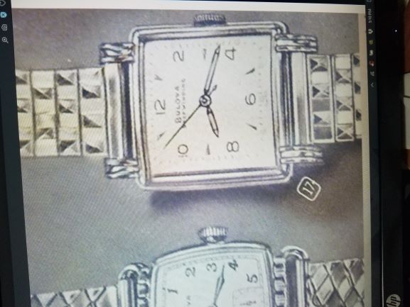 Bulova Watch advert