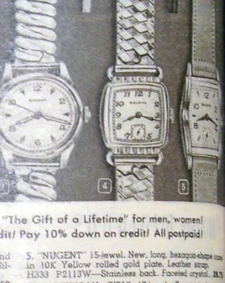 Bulova Watch advert