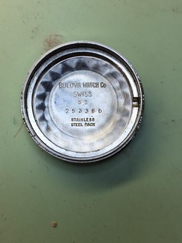 1953 Bulova watch
