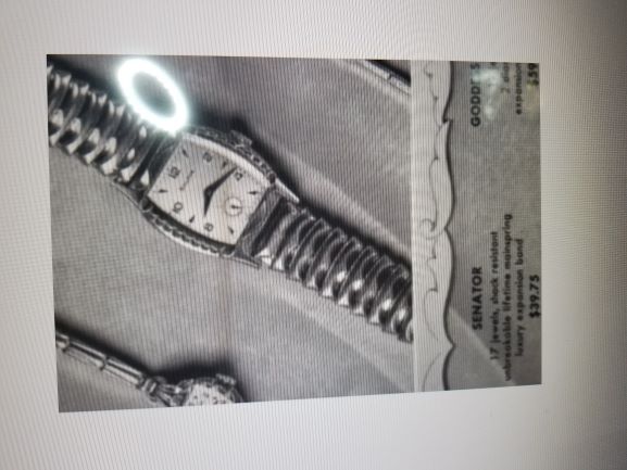 Bulova Watch advert