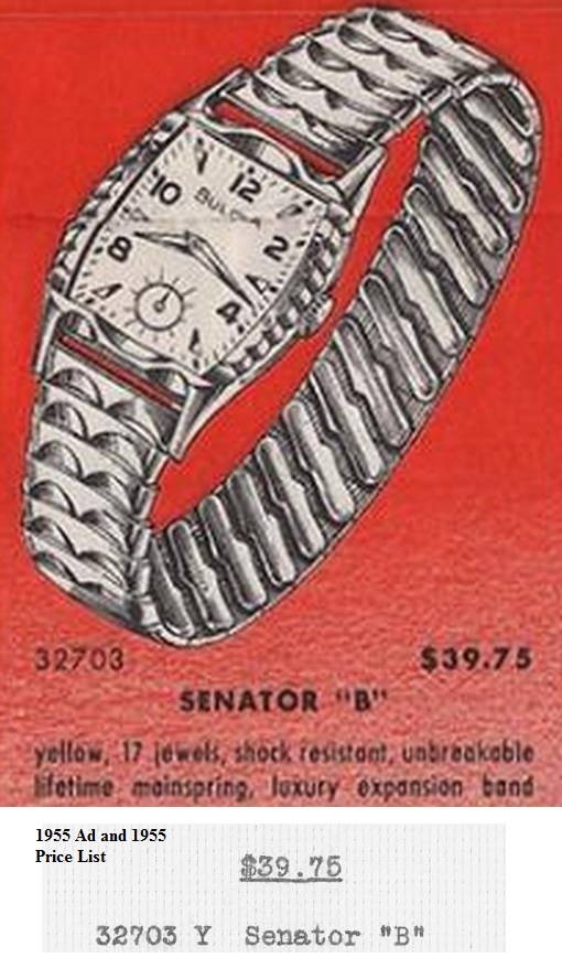 Bulova Watch advert