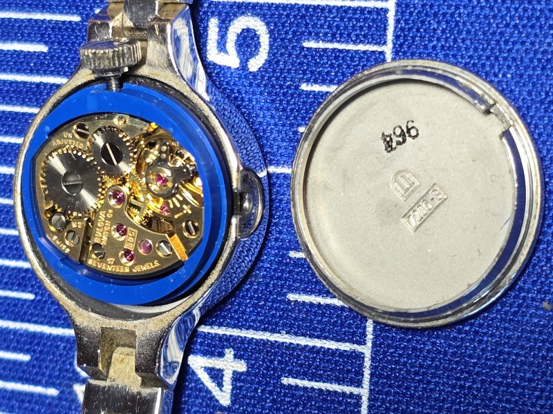 5BC movement and inside case back