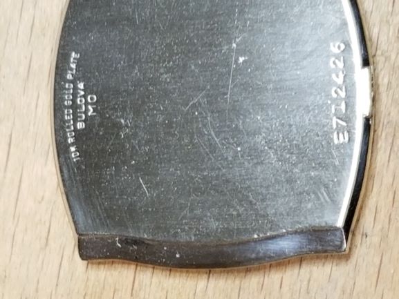 1960 Bulova watch