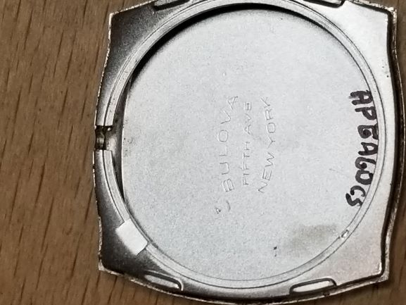 1960 Bulova watch