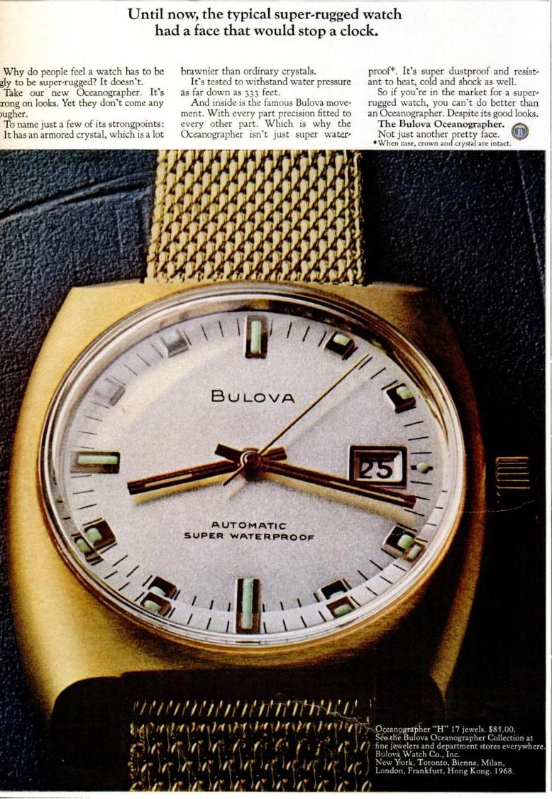 1968 Bulova Oceanographer