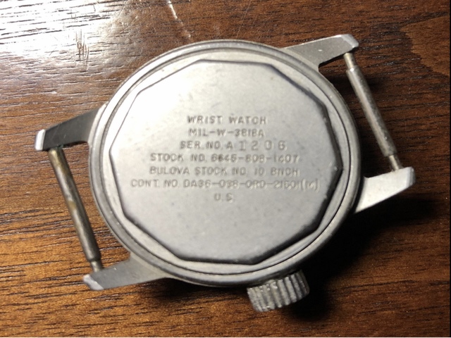 1961 Bulova watch