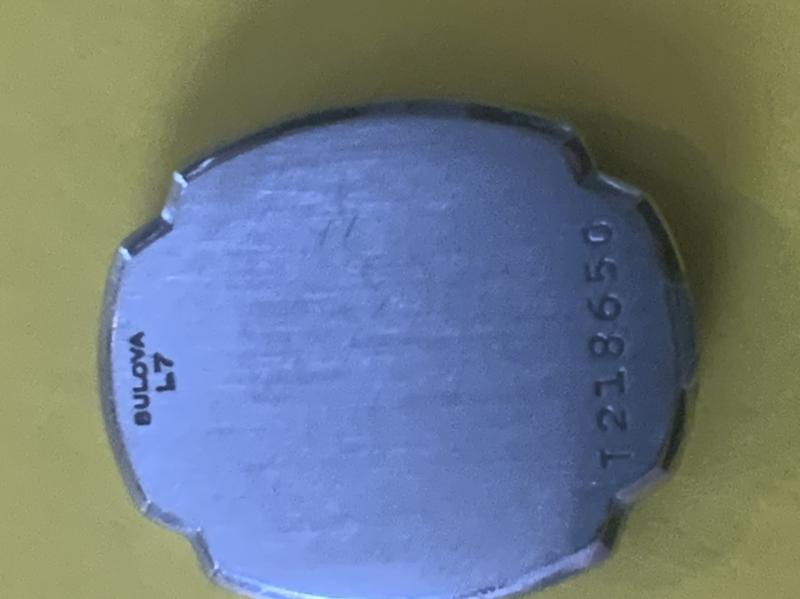 Back of watch