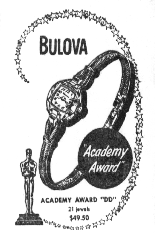 Bulova Watch advert