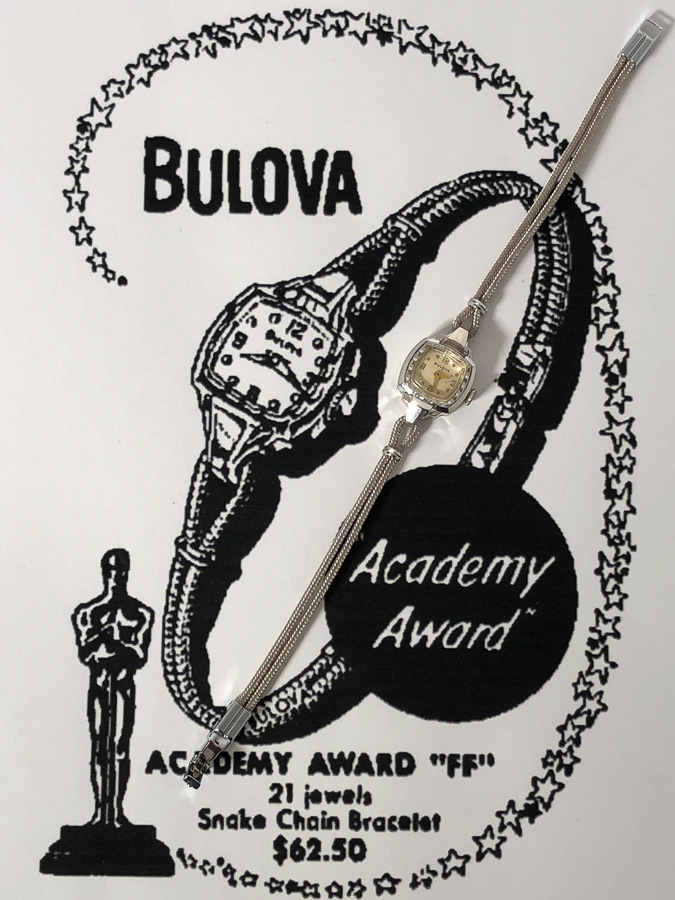 Bulova Watch advert