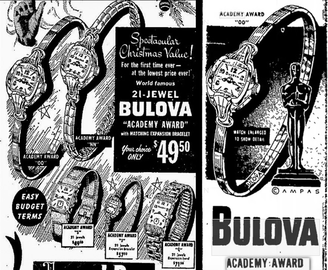 Bulova Watch advert