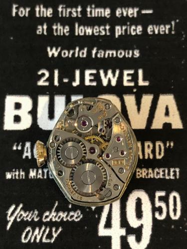 1951 Bulova watch